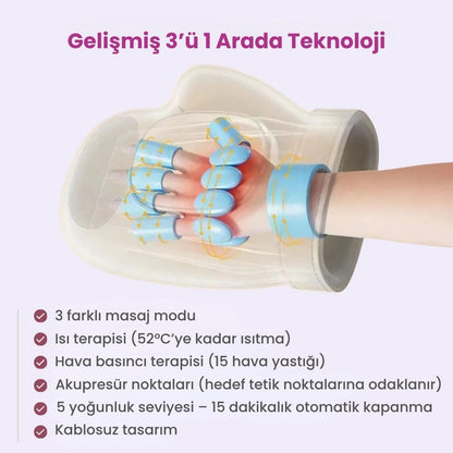 3 Fonksiyonlu El Masaj Cihazı