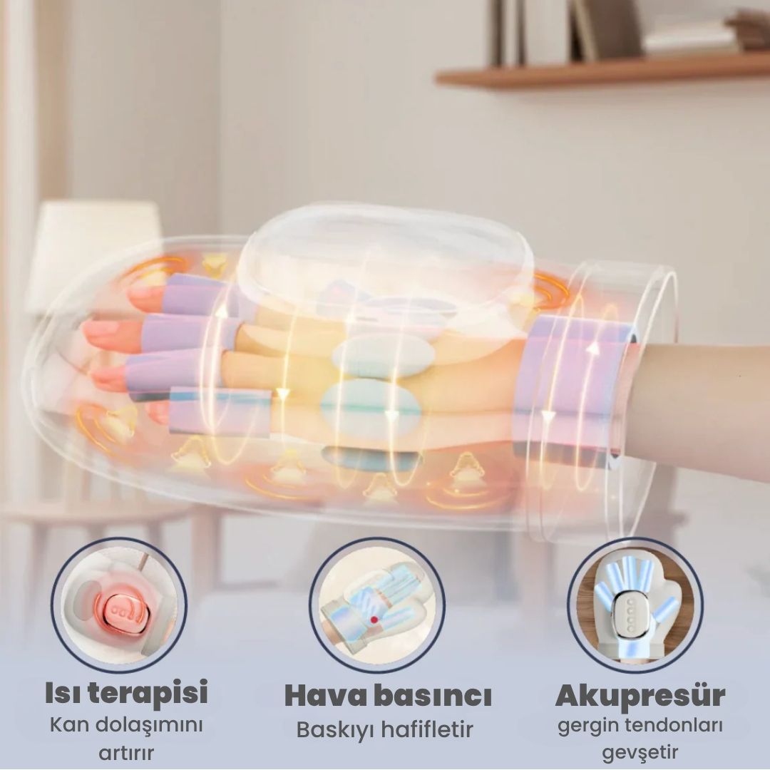 3 Fonksiyonlu El Masaj Cihazı