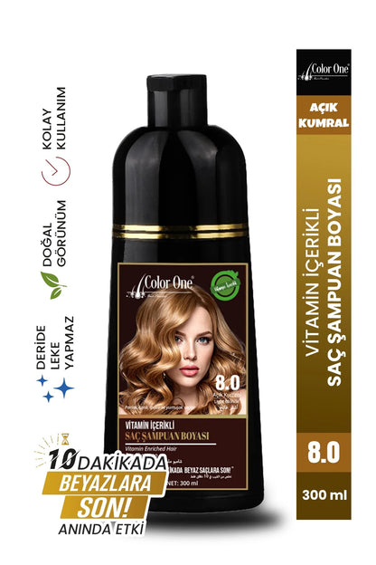 Saç Siyahlaştırıcı Şampuan 300 ML